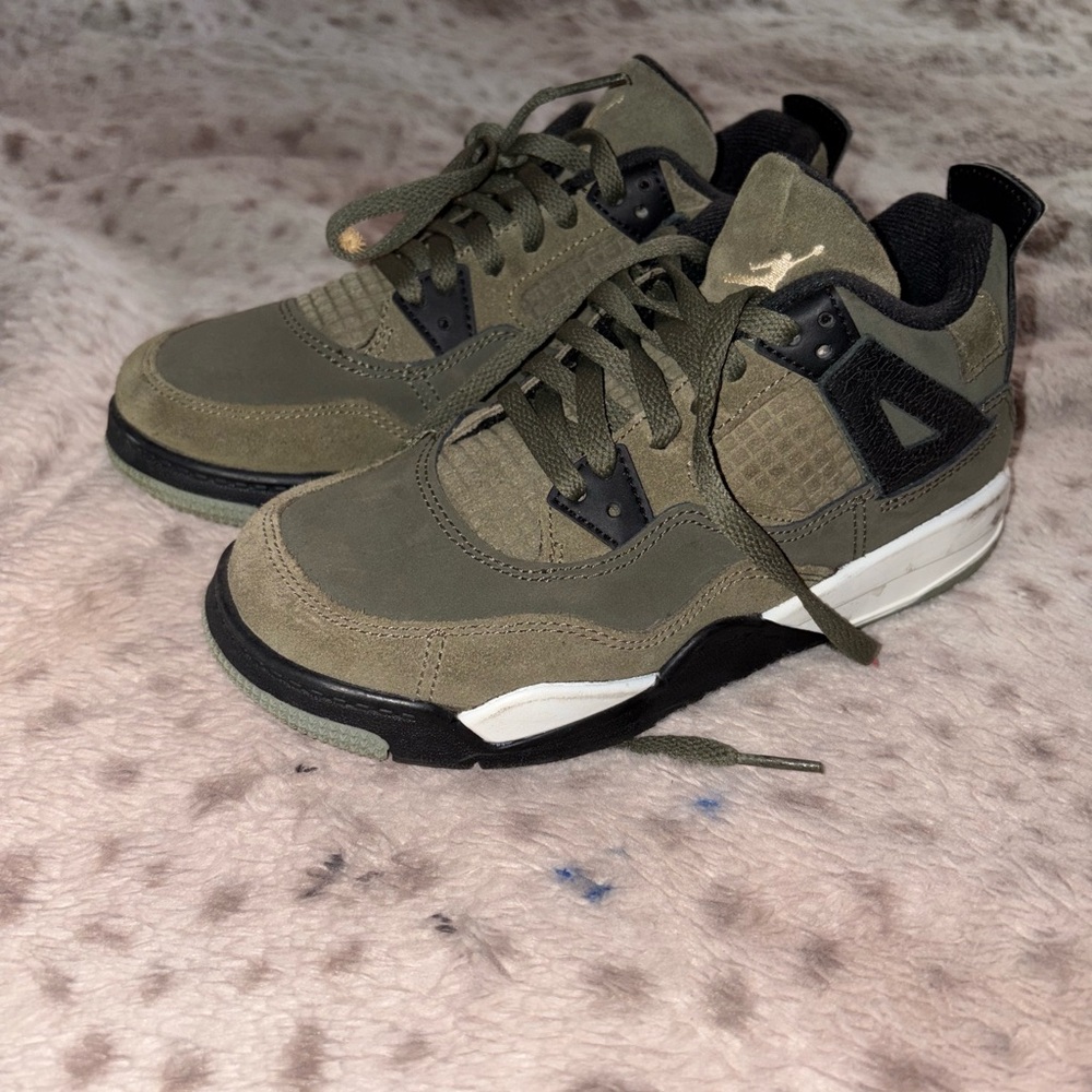 BOY PRESCHOOL Olive Green Sneakers